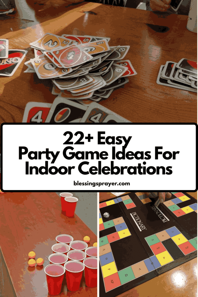 Party Game Ideas For Indoor Celebrations