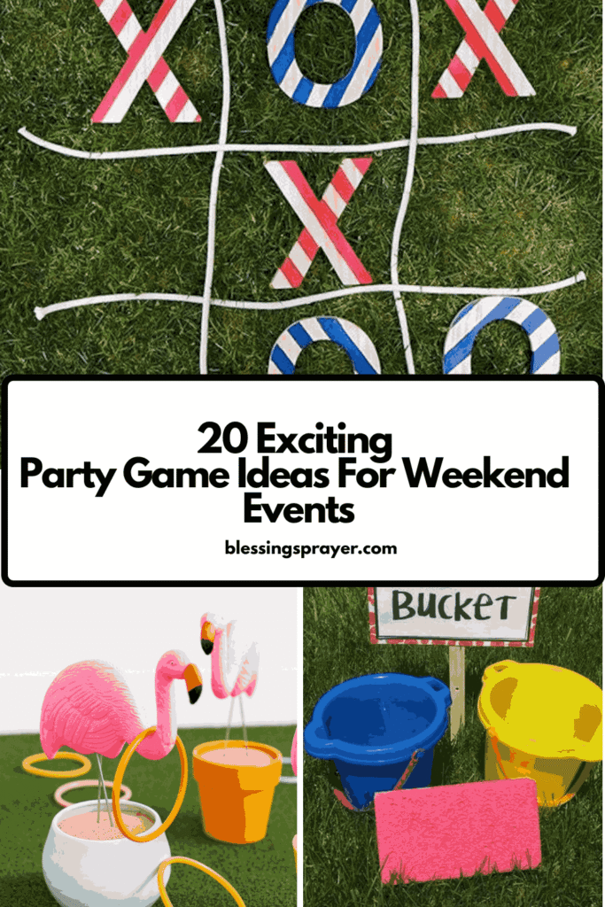 Party Game Ideas For Weekend Events