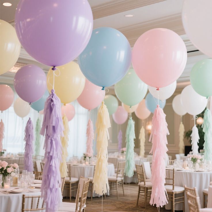 Pastel Balloon Relay