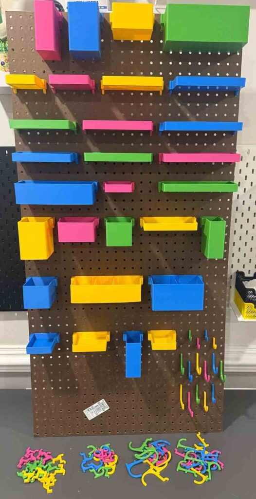 Pegboard Prop Display