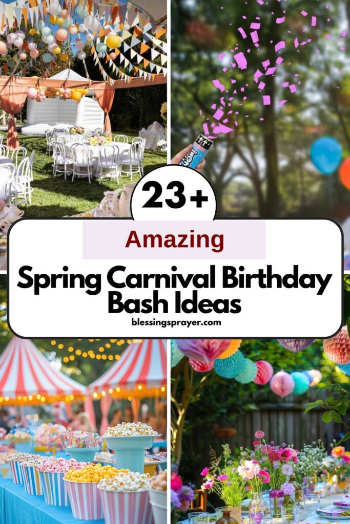 Spring Carnival Birthday Bash Ideas