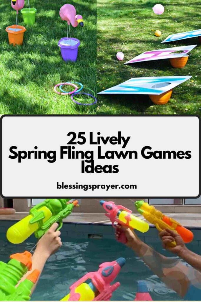 Spring Fling Lawn Games Ideas