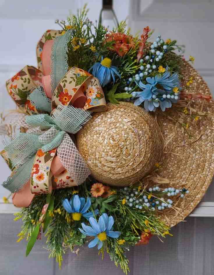 Spring Hat Decorating