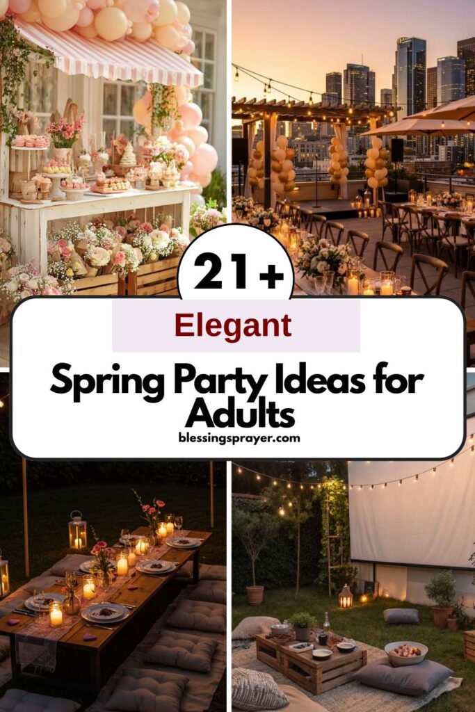Spring Party Ideas for Adults