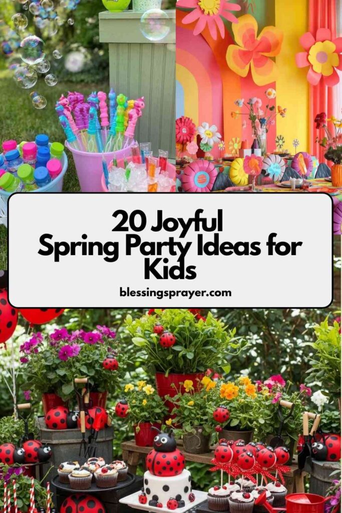 Spring Party Ideas for Kids