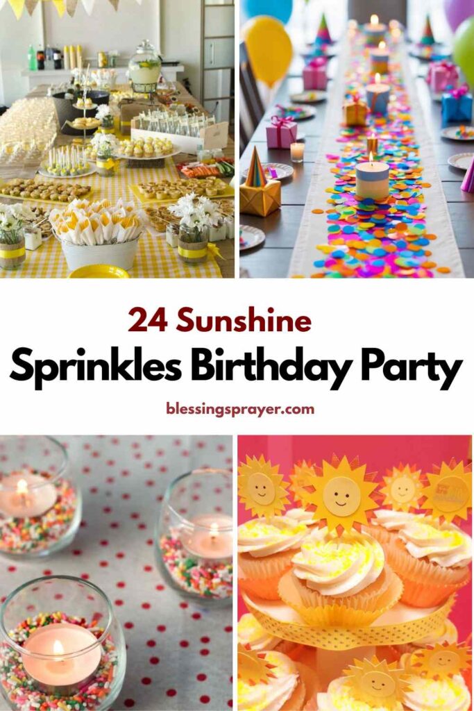 Sprinkles Birthday Party