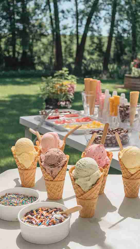 Summer Dessert Bar Party