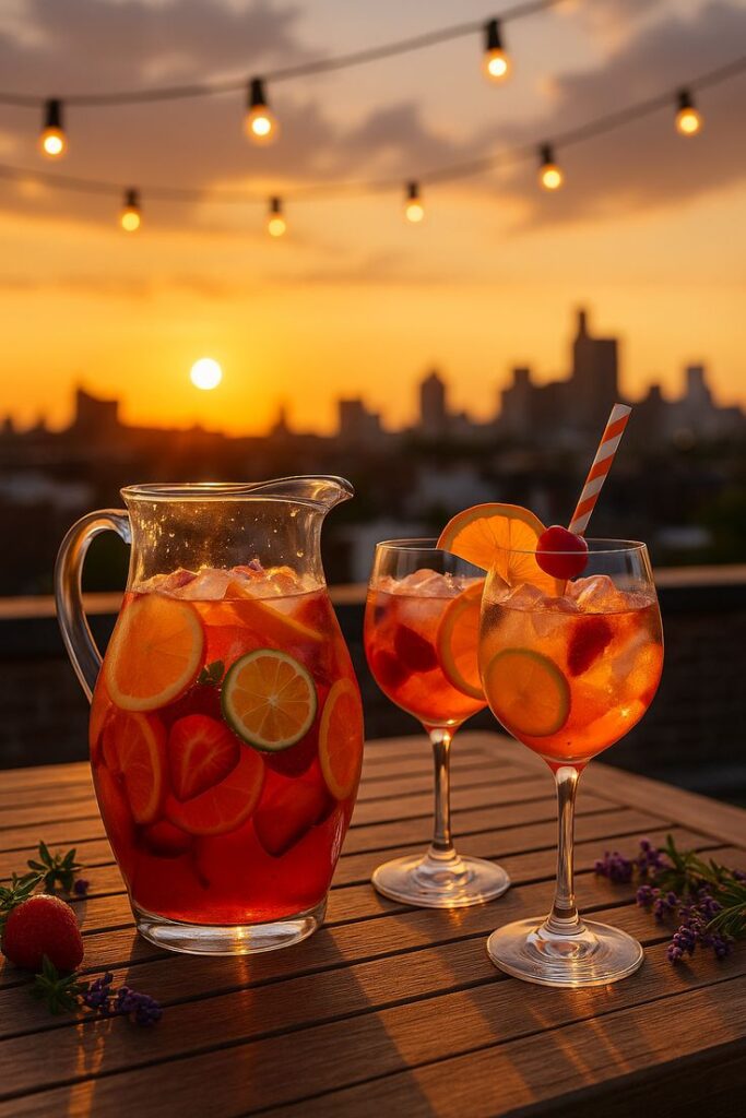 Sunset Sangria Gathering
