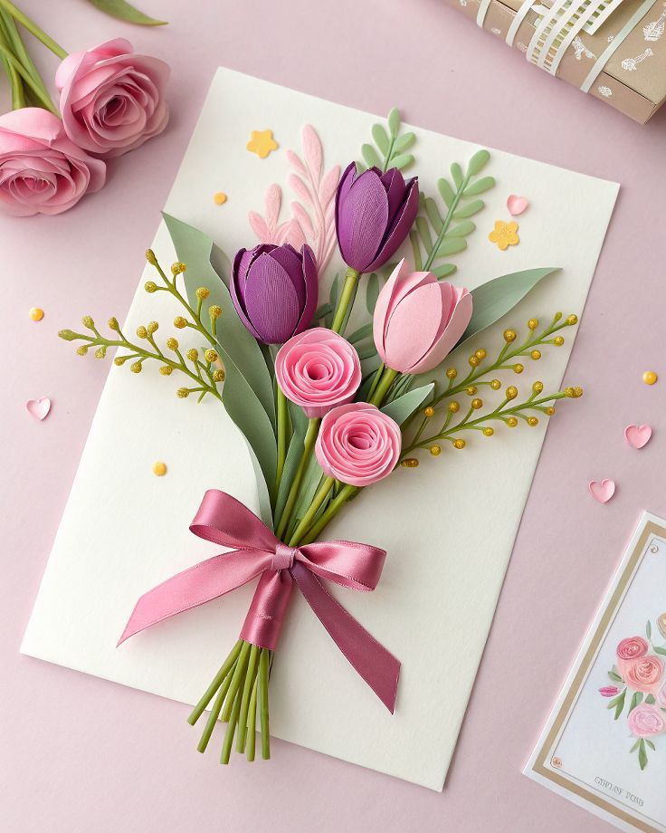 Tulip Card Making