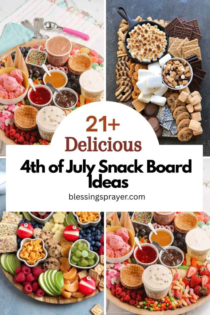 4th of July Snack Board Ideas