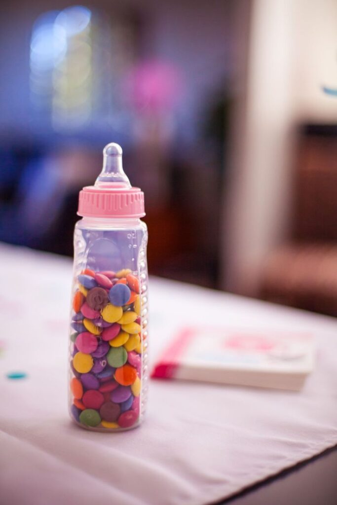 Baby Bottle Guessing Game Party