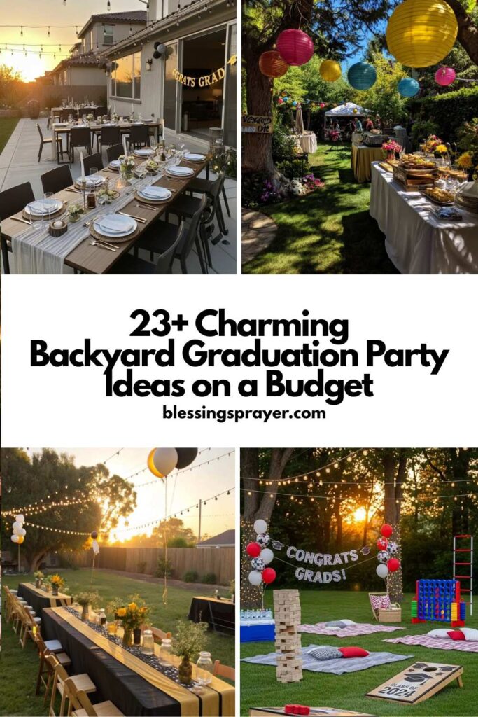 Backyard Graduation Party Ideas on a Budget