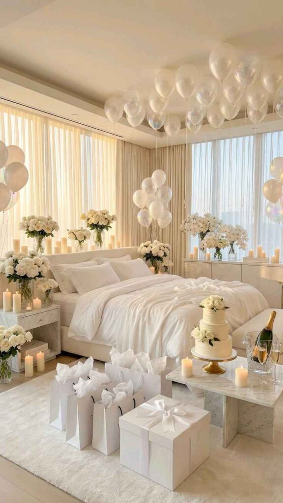 Balloon Surprise Room Setup