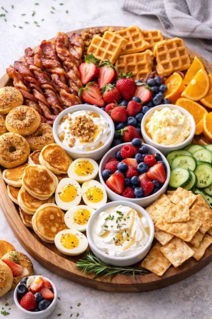 Breakfast Brunch Snack Board