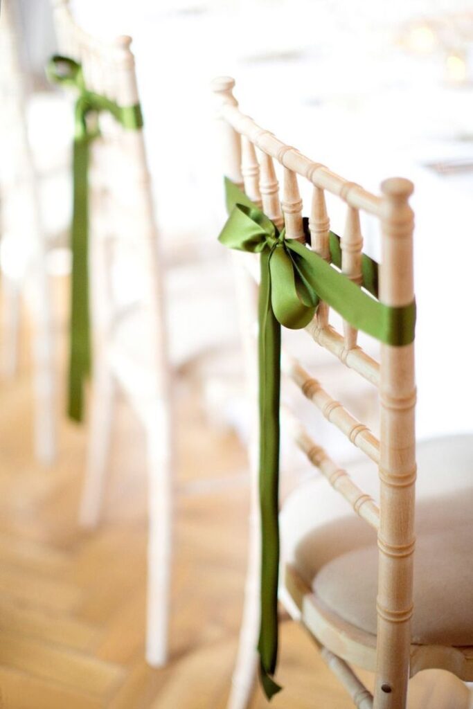 Chair Ribbon Decoration