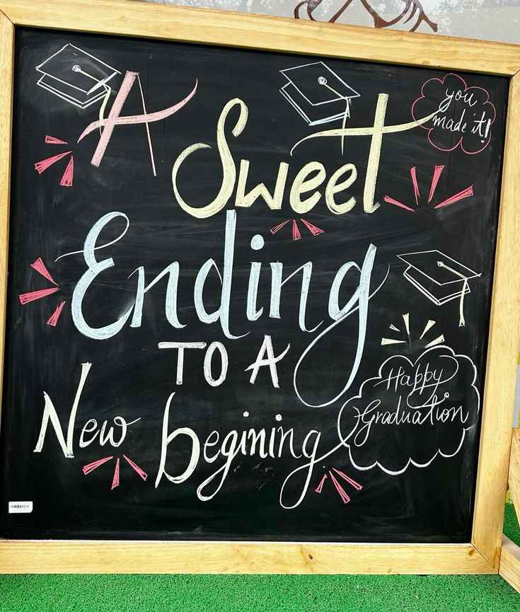Chalkboard Message Corner
