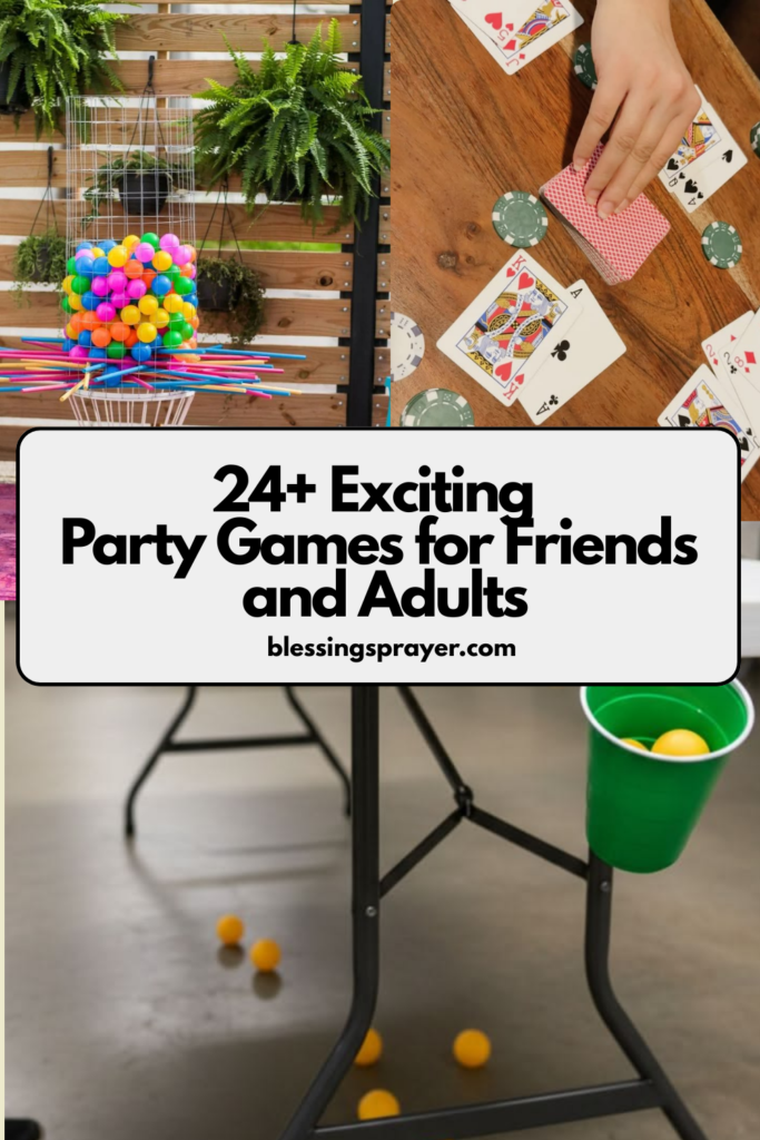 Party Games for Friends and Adults