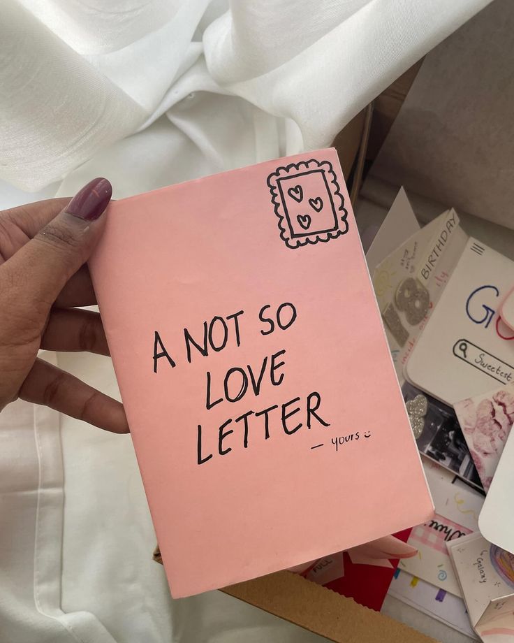 DIY Love Letter Book
