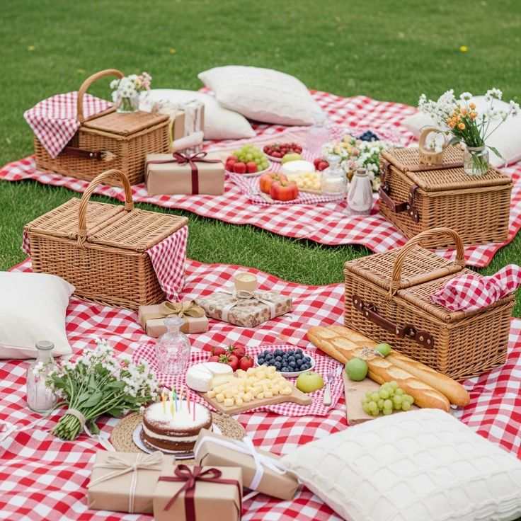 DIY Picnic Basket Setup