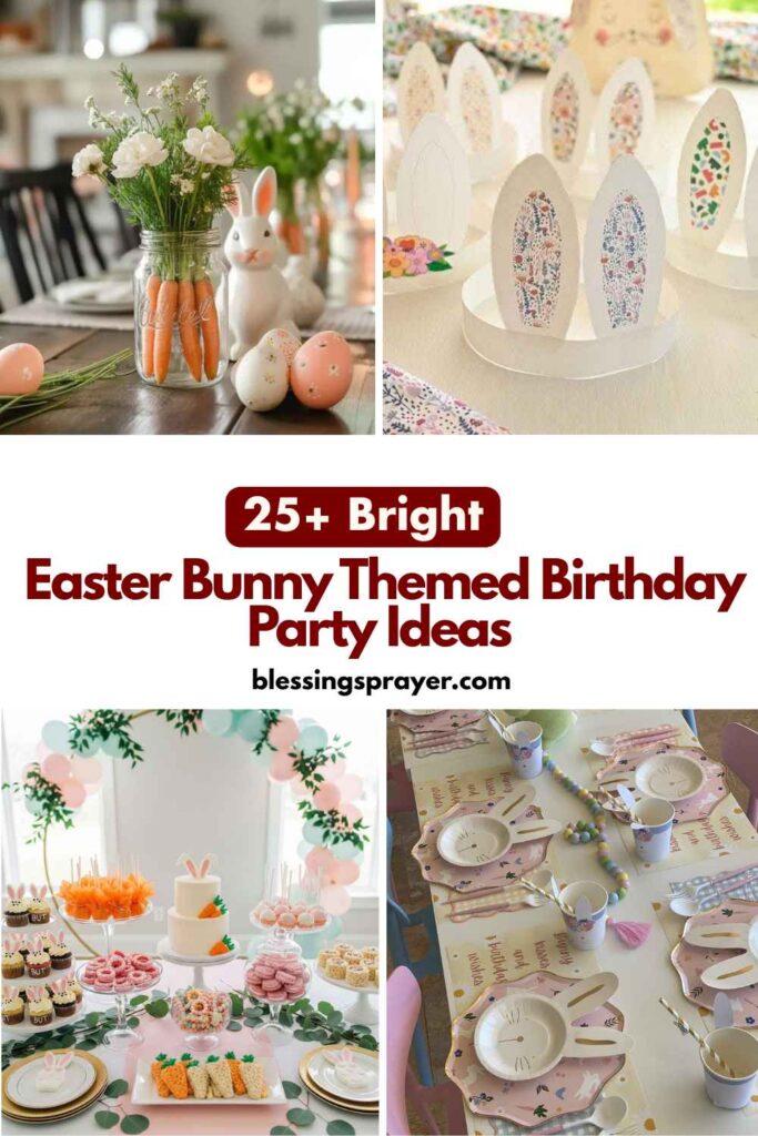 Easter Bunny Themed Birthday Party Ideas
