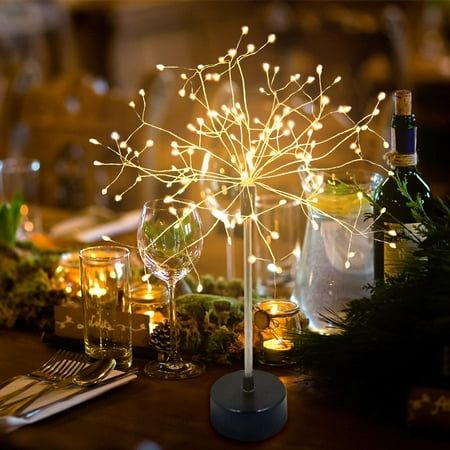 Firework-Inspired Decor Setup