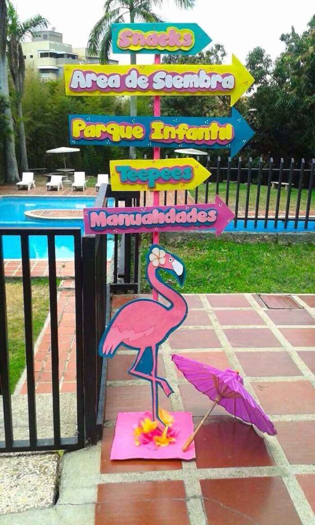 Flamingo Garden Party