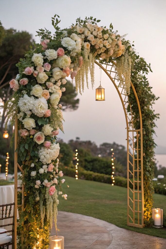 Floral Entrance Arch