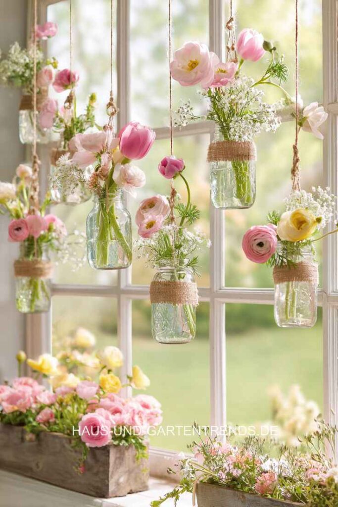 Floral Window Decorations