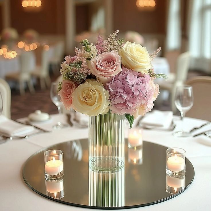 Flower Vase Corner Setup