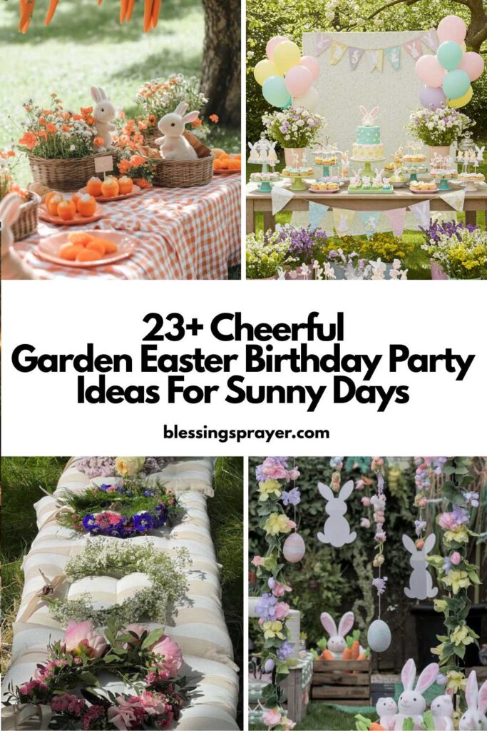 Garden Easter Birthday Party Ideas For Sunny Days