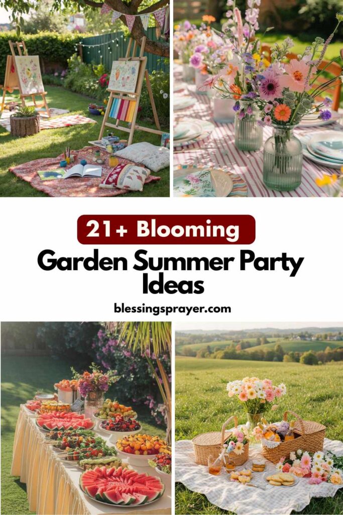 Garden Summer Party Ideas