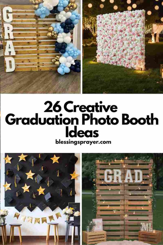 Graduation Photo Booth Ideas