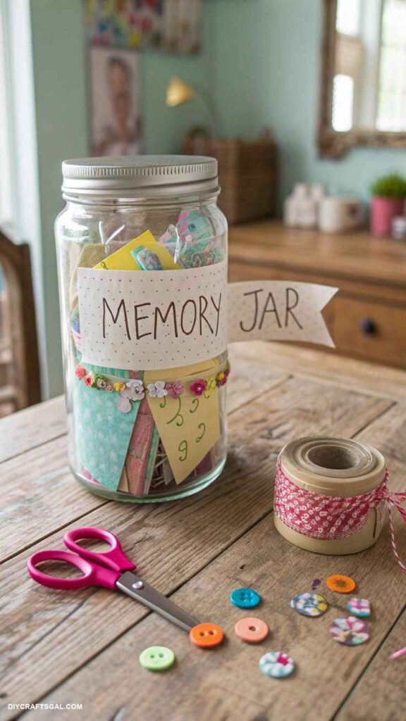 Handmade Memory Jar