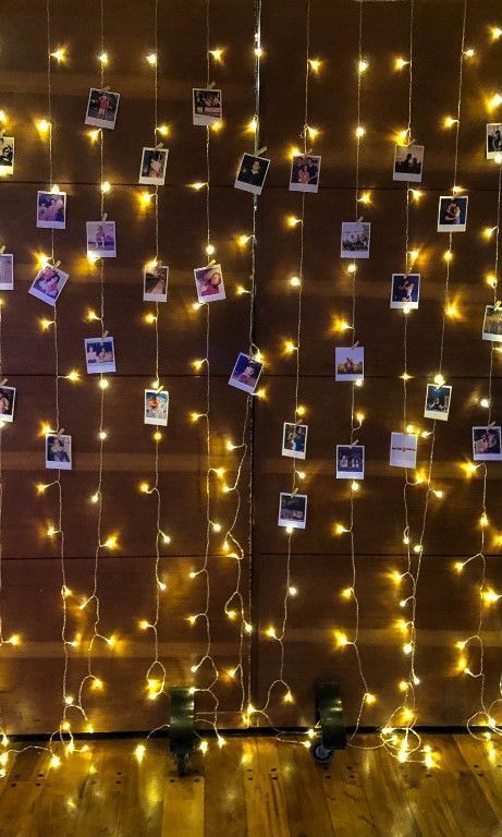 Hanging Photo String Booth