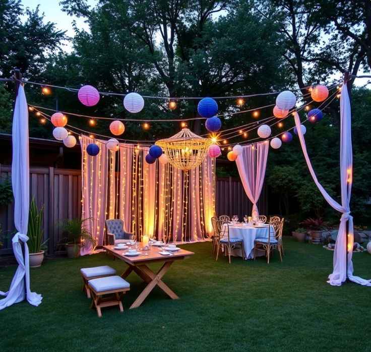 Instant Outdoor Decor Setup
