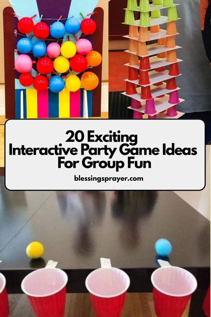 Interactive Party Game Ideas For Group Fun