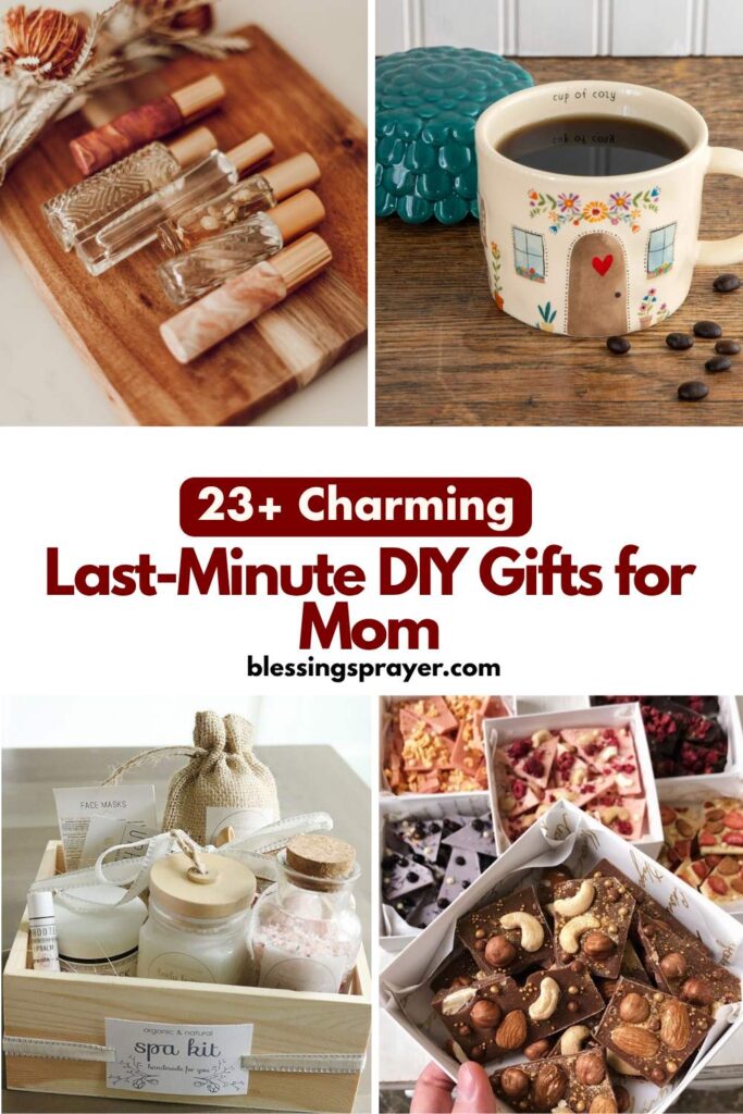 Last-Minute DIY Gifts for Mom