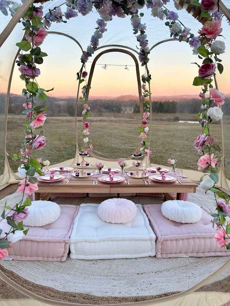 Luxury Picnic With Crystal Details