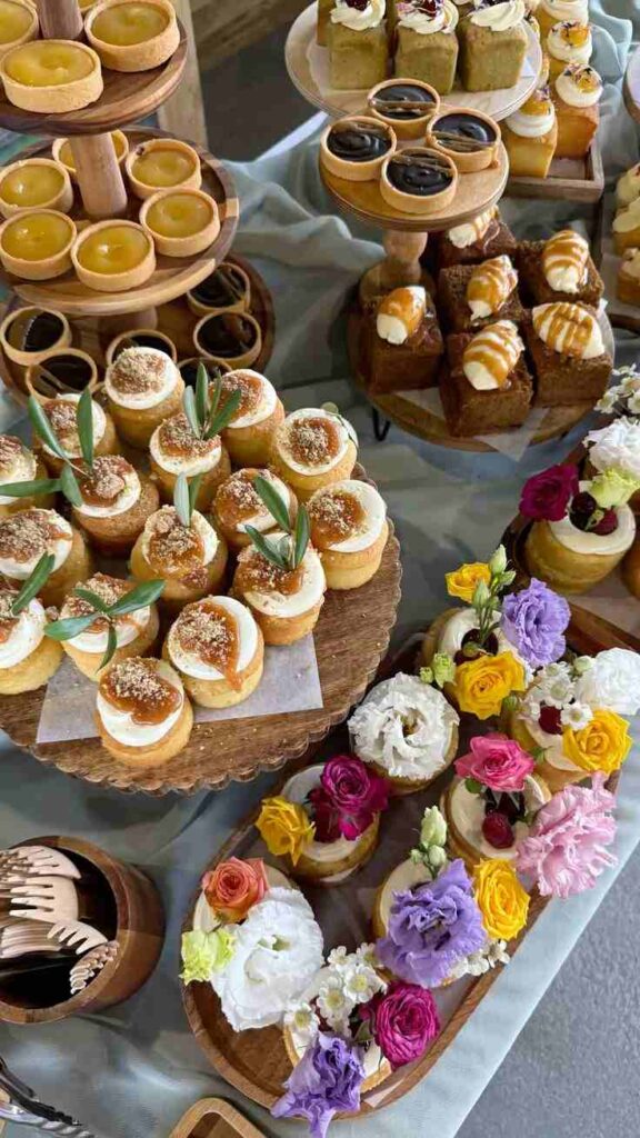 Minimal Pastel Dessert Table