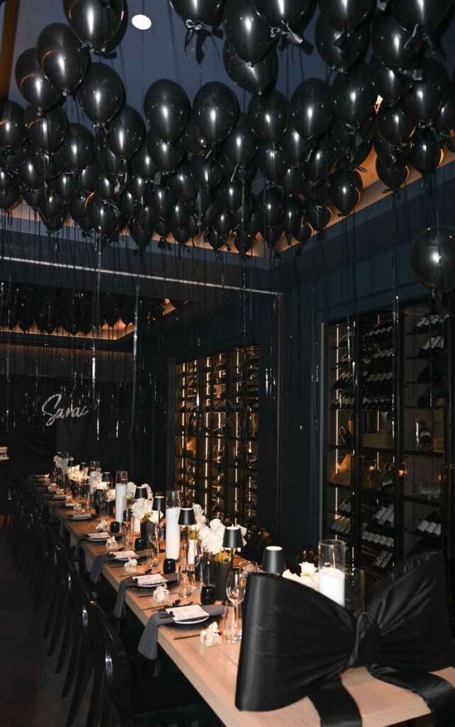 Modern All-Black Summer Night