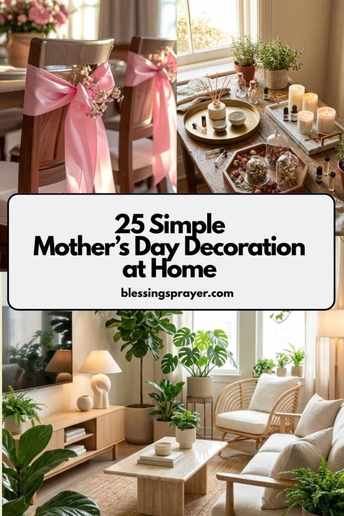 Mother’s Day Decoration at Home