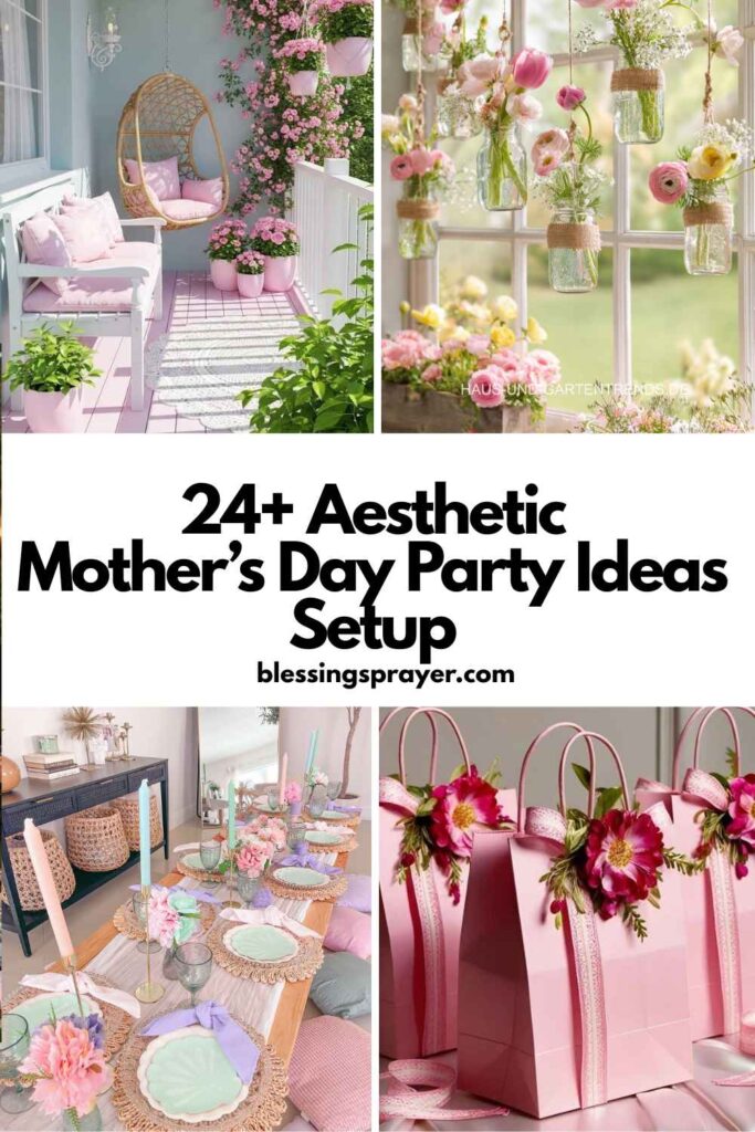Mother’s Day Party Ideas Setup
