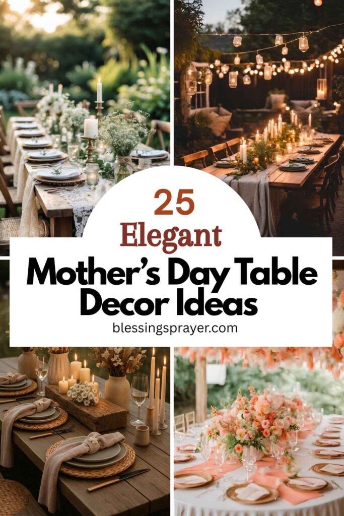 Mother’s Day Table Decor Ideas