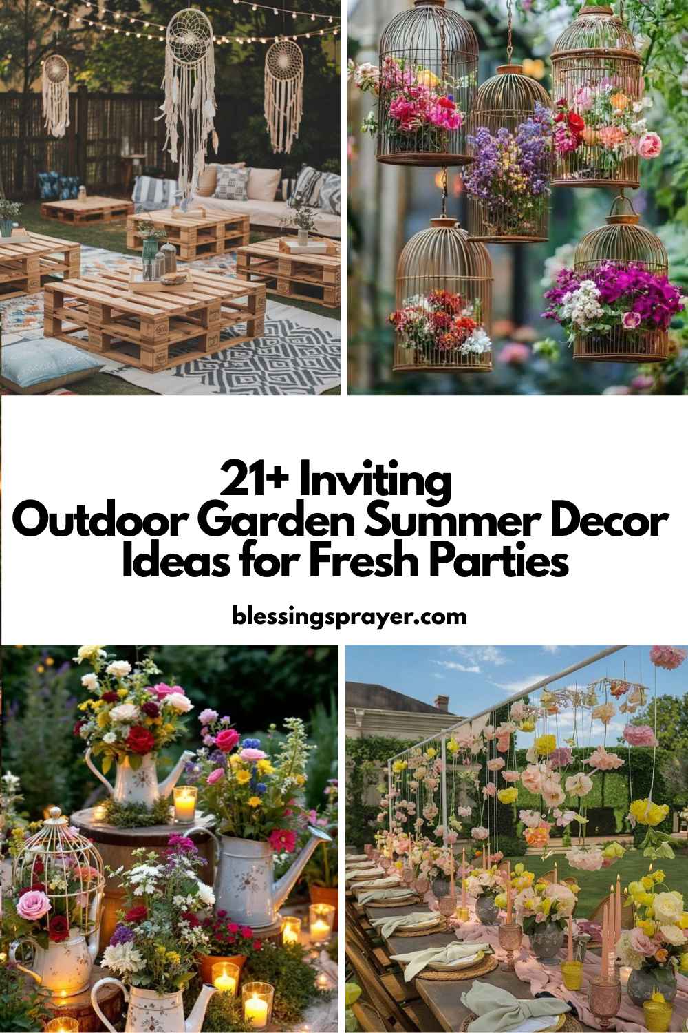 21+ Inviting Outdoor Garden Summer Decor Ideas for Fresh Parties - † ️️ ...