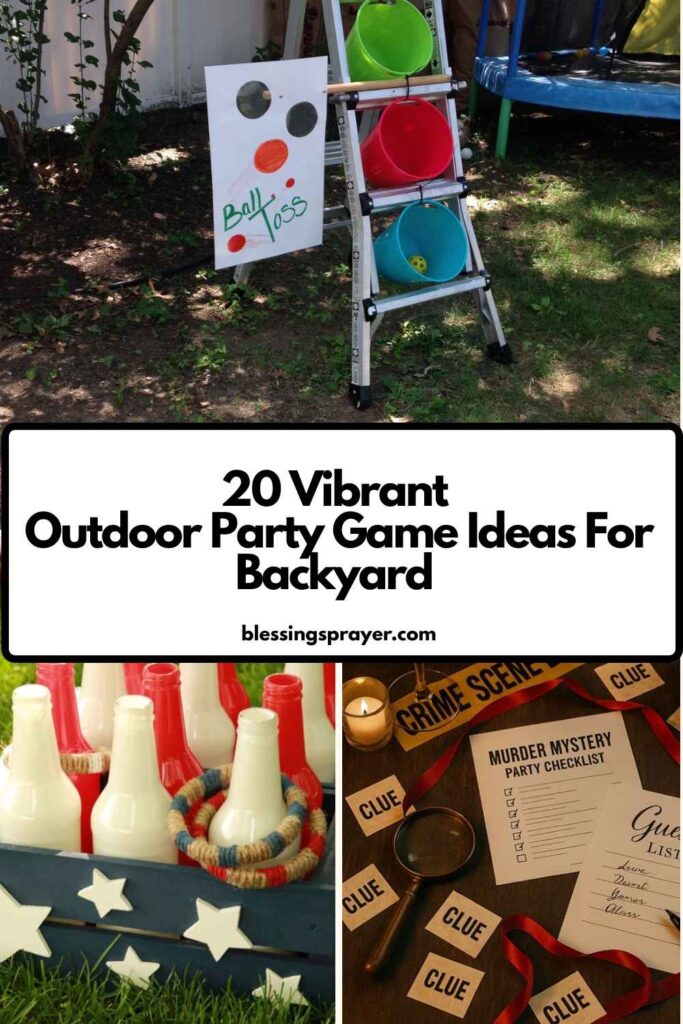 Outdoor Party Game Ideas For Backyard