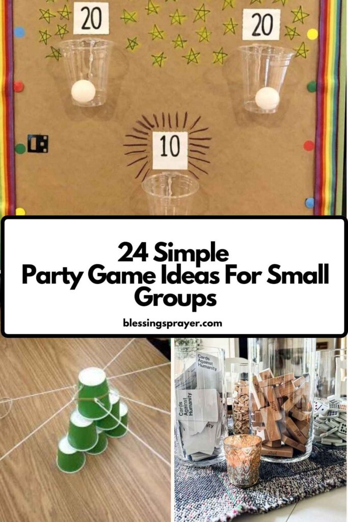 Party Game Ideas For Small Groups