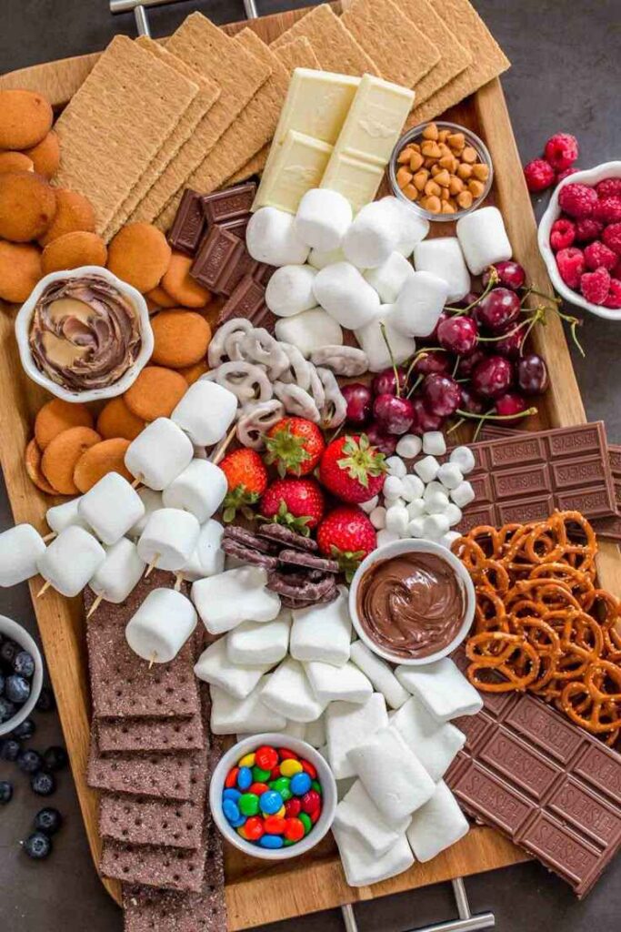 S’mores Snack Board