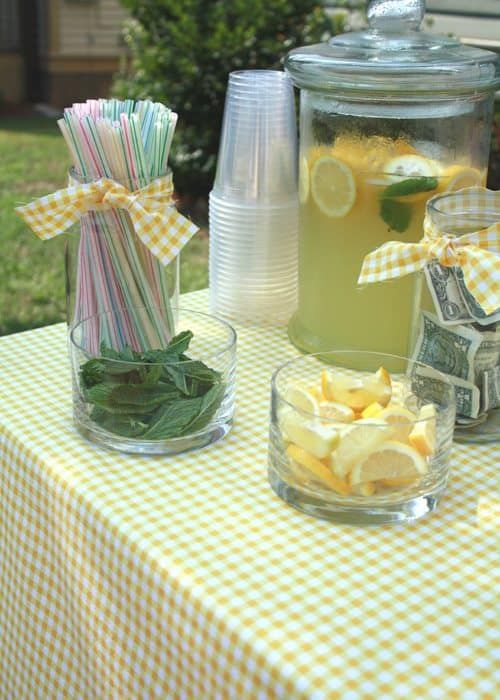 Spring Lemonade Stand Party