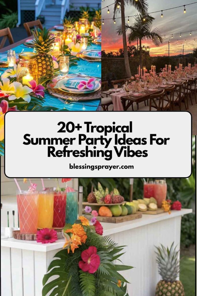 Summer Party Ideas For Refreshing Vibes
