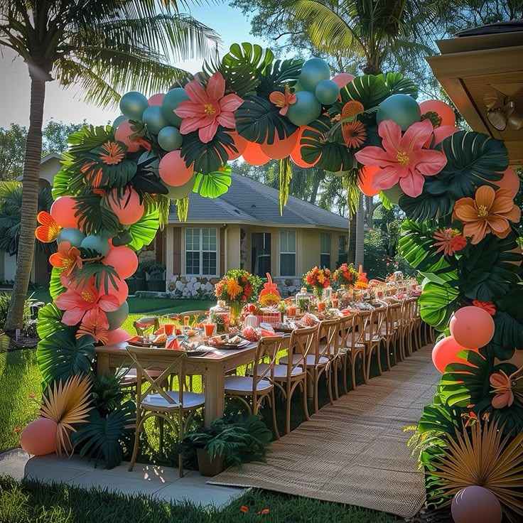 Tropical Beach Decor Party